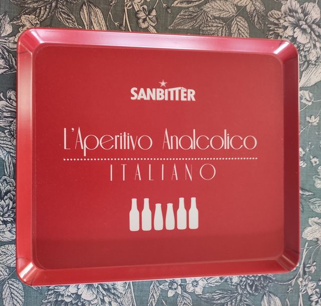 Sanbitter Sanpellegrino vassoio pubblicitario