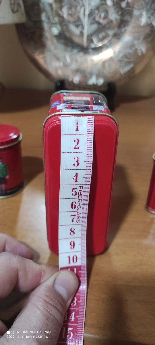 Set "barattolini in metallo London"