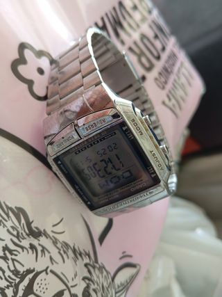 Reloj Casio plateado - Acero inoxidable