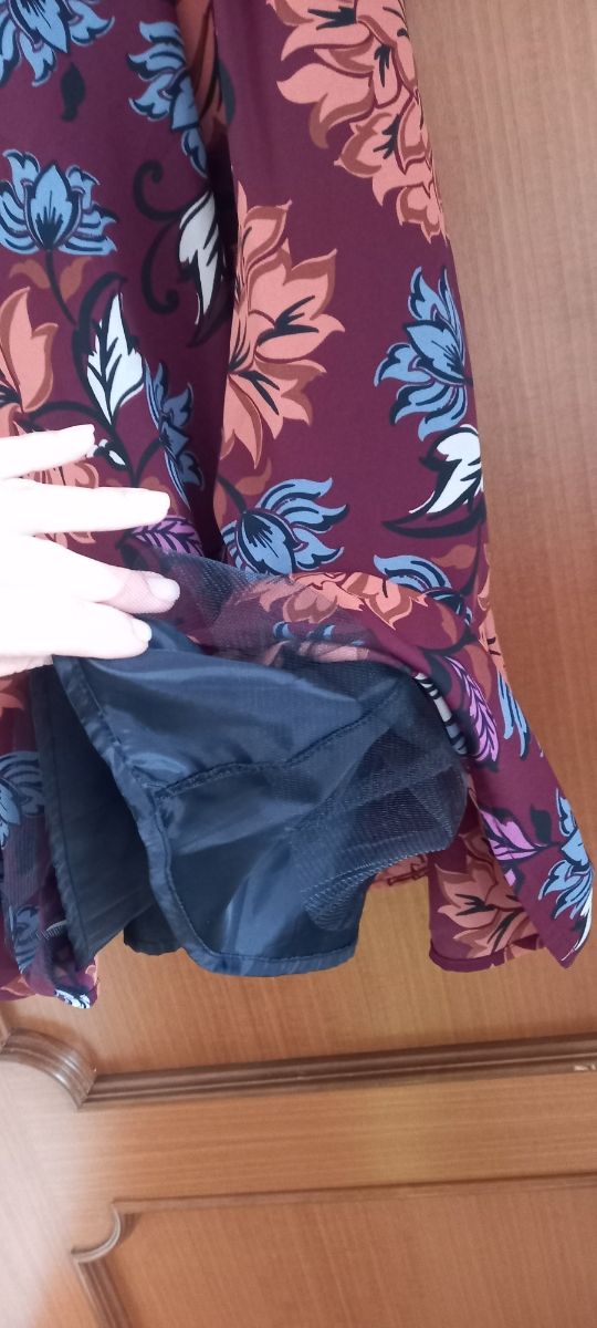 Bellissima gonna con le pieghe