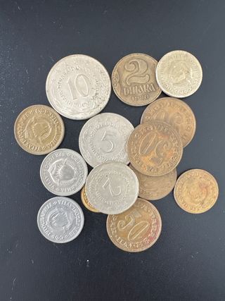 Monedas antiguas Yugoslavia