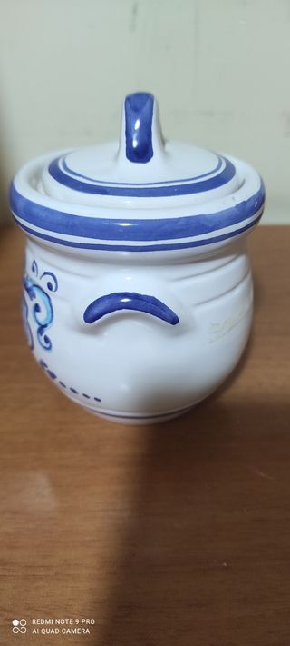 Barattolo porta miele in ceramica 