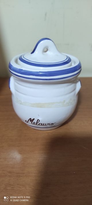 Barattolo porta miele in ceramica 