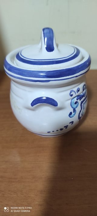 Barattolo porta miele in ceramica 