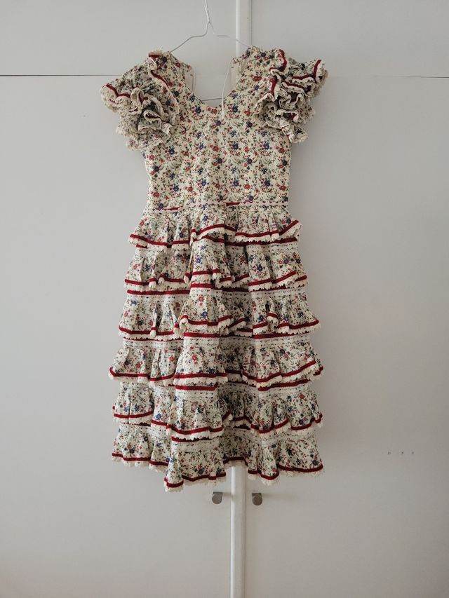 Traje de gitana talla 2-3 años, en perfecto estado