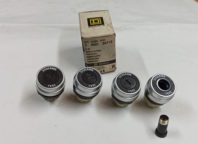 4 Portafusibile Square D 9001 d4t1s nuovi