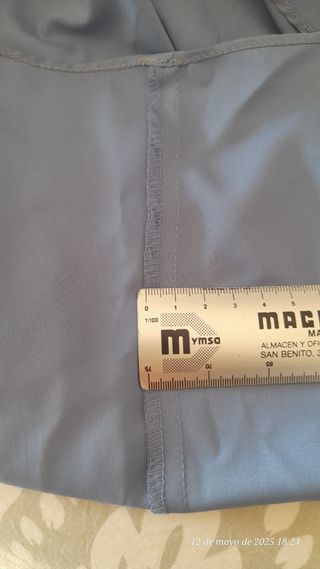 Vestido fiesta Rosa Clará azul - Talla 6