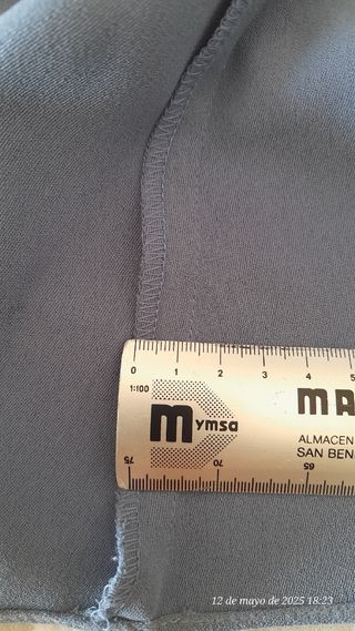 Vestido fiesta Rosa Clará azul - Talla 6