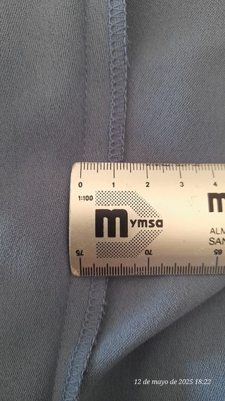 Vestido fiesta Rosa Clará azul - Talla 6