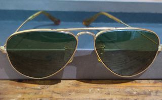 Ray-Ban B&L Gafas sol oro originales made in USA