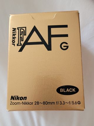 Objetivo Nikon AF Nikkor 28-80mm