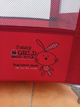 Cuna viaje Jane con caja - Plegable