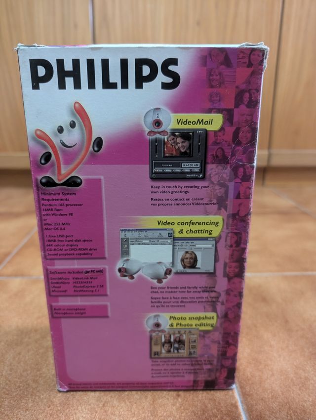 Webcam Philips Vesta PCVC675K