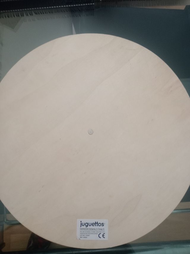 Reloj juguete madera Jugettos