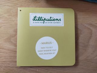 Dos libros infantiles de tela