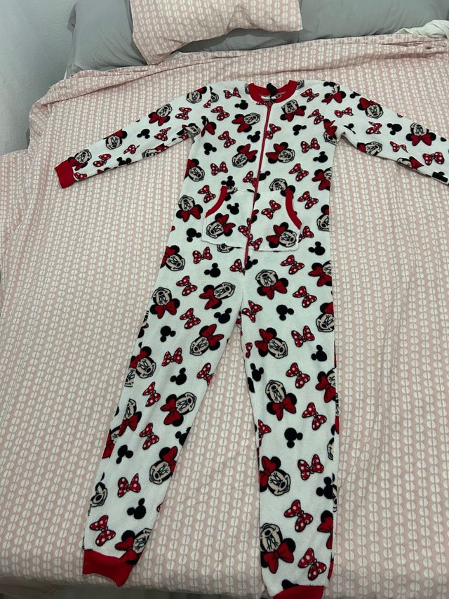 Pijama mono Minnie Mouse talla XS