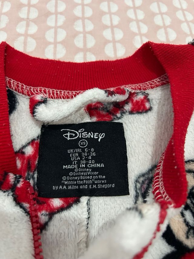 Pijama mono Minnie Mouse talla XS