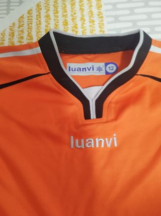 Equipación portero Luanvi talla 12