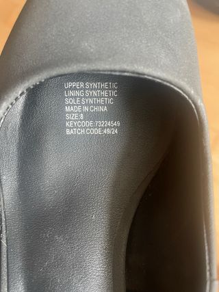 Zapatos negros Anko - Tacón - 39