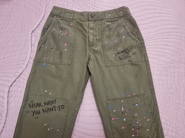 Pantalones Zara Basic Denim