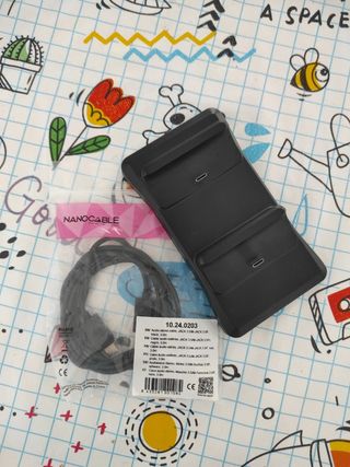 Base carga Dual PS5 - NANOCABLE