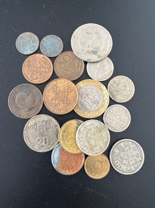 Monedas antiguas Portugal