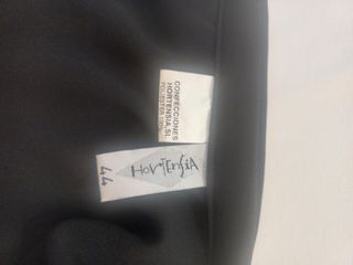 Falda midi plisada negra - Talla 44