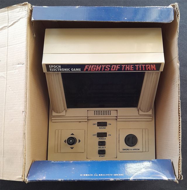 “FIGHTS OF DE TITAN”, JUEGO ELECTRÓNICO DE 1983.
