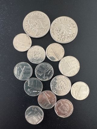 Monedas antiguas Cuba 
