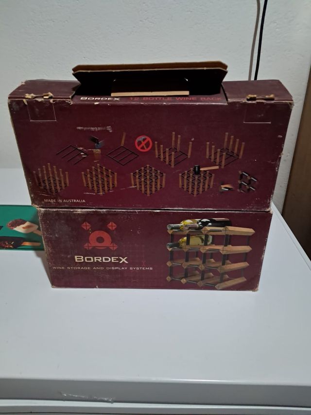 Botellero Bordeaux 12 botellas - Madera