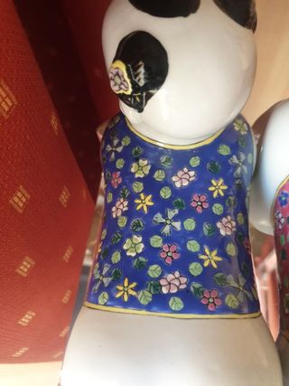 Bambole cinesi in porcellana - Coppia