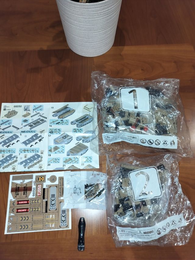 Tanque bloques de construcción