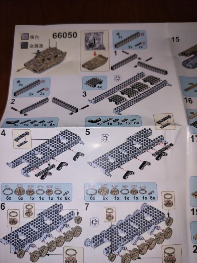 Tanque bloques de construcción