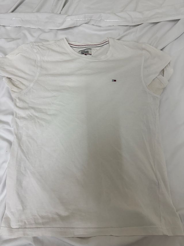 Camiseta Tommy Hilfiger blanca