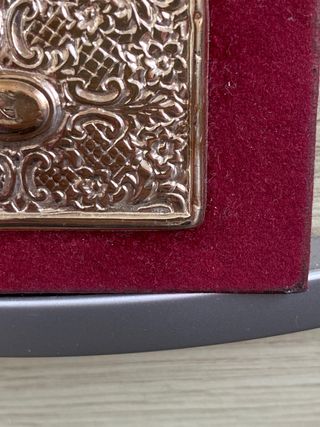 Agendina con placca in argento 925