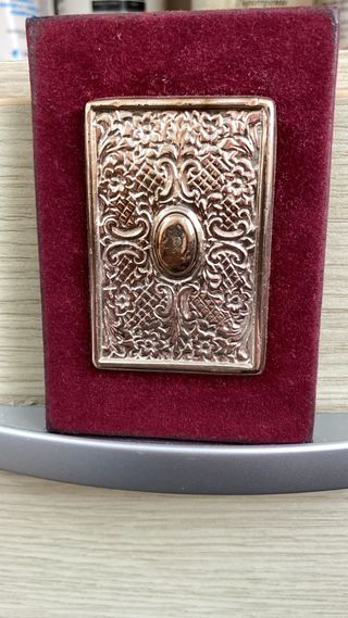 Agendina con placca in argento 925