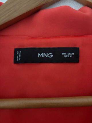 Mono Mango rojo coral - Talla M