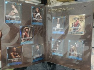 One piece cartas colección  live action