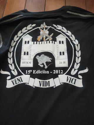 Camiseta Kelme maratón 101 km de Ronda