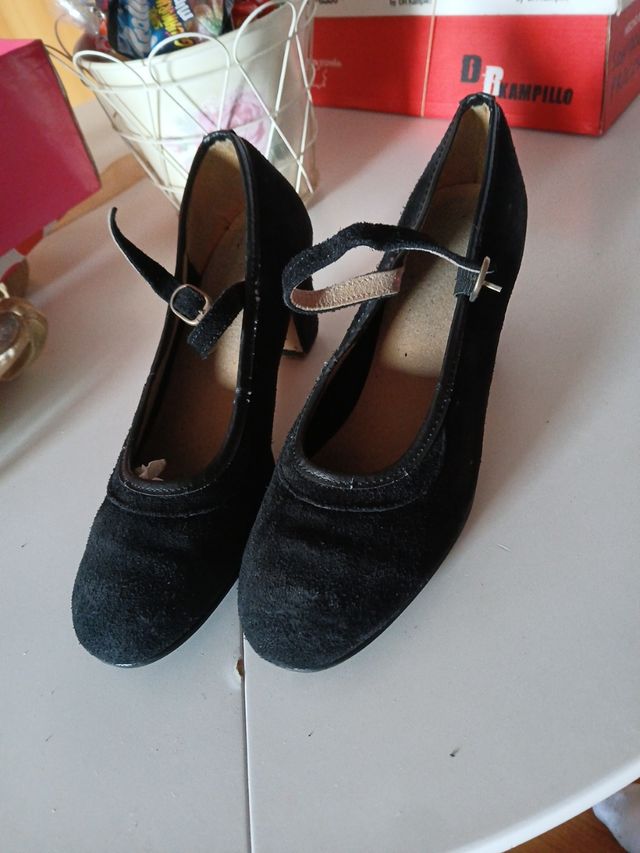 Zapatos flamenco púas