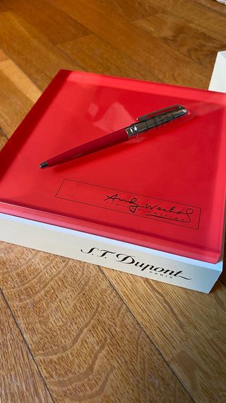 Boligrafo Dupont Andy Warhol edicion limitada