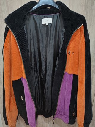 Chaqueta GRMY Corduroy - Negro/Naranja