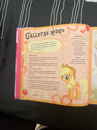 Libro cocina de repostería muchos dibujos