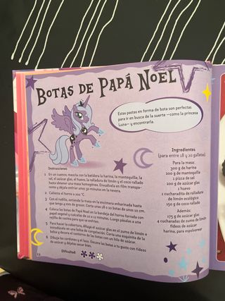 Libro cocina de repostería muchos dibujos