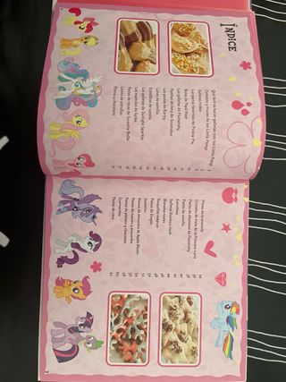 Libro cocina de repostería muchos dibujos