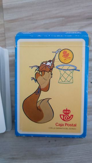 Baraja de cartas Fournier años 90 Caja Postal