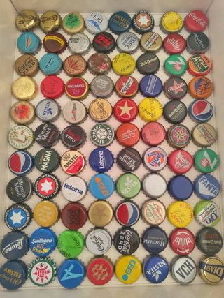 Lote de Chapas Cerveza & Bebidas