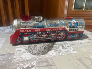 Tren antiguo Silver Bell Choo-Choo