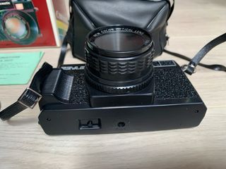 Cámara SE AS antigua Canomatic + flash