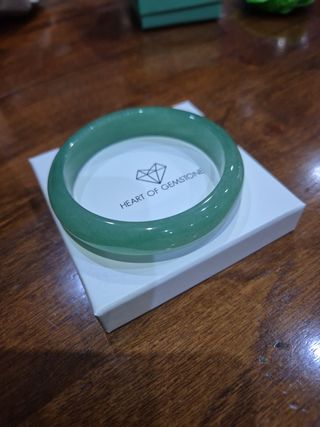 Bracciale Giada Verde - Heart of Gemstone